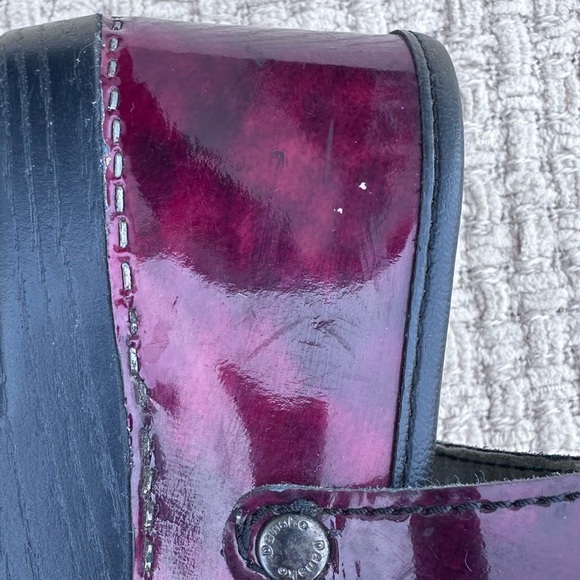 WOMENS dansko 38 Red Mary Jane Shoes - Picture 6 of 12